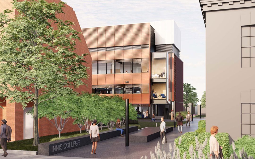 Urbacon providing Construction Management services at University of Toronto’s Innis College